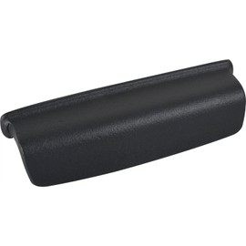 FURNIPART Art LA96 Furniture Handle with Recessed Grip Cast Iron Handle Ideal for Drawers Cast Iron Black