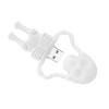Cartoon U Disk White Skull Appearance High Speed Bulk Storage