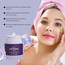 Gesichtscreme, Anti-Aging Gesichtscreme, Anti-Falten Creme, Feuchtigkeitsspendende Gesichtspflege, Gesichtspflege Creme, Reduzieren Sie Falten Und Verfeinern Sie Die Haut, 50 G Facial Skin Cream