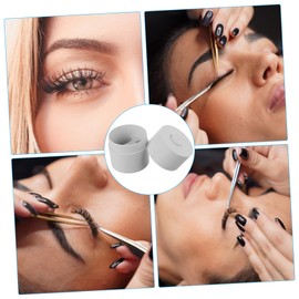 FOMIYES Secure Lash Glue Holder Reusable Lash Glue Storage Jars Compact Lightweight for Makeup Lovers