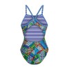 Dolfin Uglies Womens V2 Back One Piece Swimsuit, Snow Day,