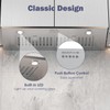 SOONEY 30 Inch Range Hood Insert, 600 CFM Convertible Ducted/Ductless