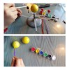 Deluxe Modelo Planetas Del Sistema Solar Juguete Educativo De Niños