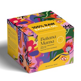 Aceite de batana prensado en frío para el crecimiento del cabello, 100% puro y orgánico, sin olor a quemado, mascarilla para el cabello de Honduras, estrías de decoloración, todo natural