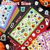 24 Sheets Halloween Stickers, 500+ Stickers Variety Pack