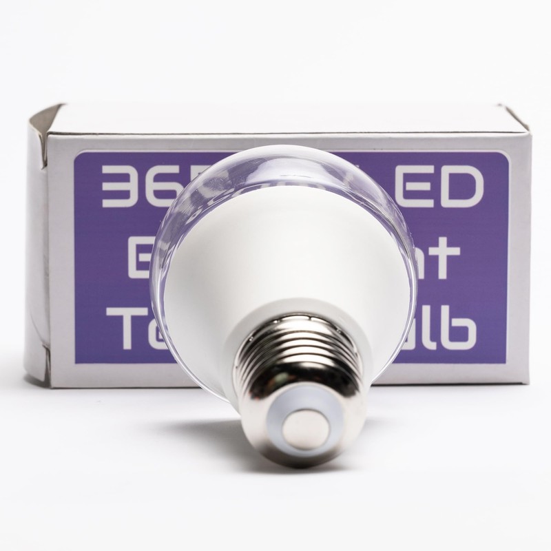 Tekno LED 365nm Blacklight Bulb - 12 watts/110 Volts/UV 365nm/A60