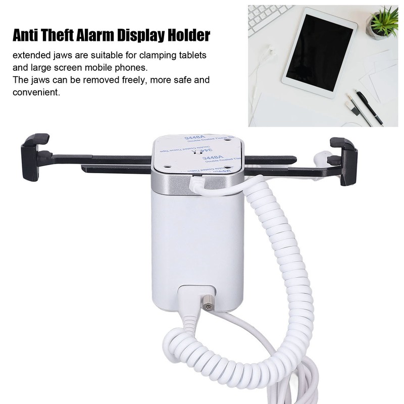 Anti Theft Security Pad Stand with 95‑120dB Security Alarm Charging