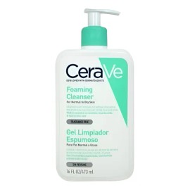 Gel Cerave Limpiador Espumoso 473ml Normal A Grasa