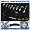 Dreyoo 9 PCS Grease Gun Couplers,Grease Gun Tip Quick Connect