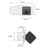 XCarLink Rear View Camera in License Plate Light (NTSC) for
