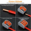 Conectores de Bloque de Terminal de Cable, 110 Piezas Conectores