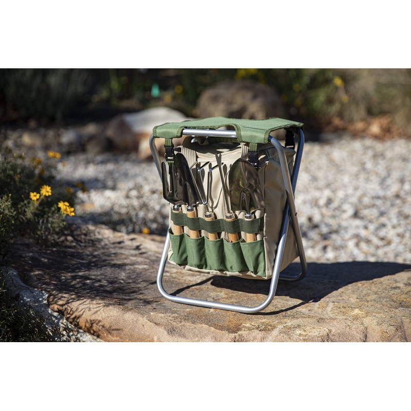 ONIVA - a Picnic Time brand Gardener Folding Seat with