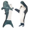 SunBritly Shark Blanket Sleeping Bag Onesie Cosplay Costume for Adults