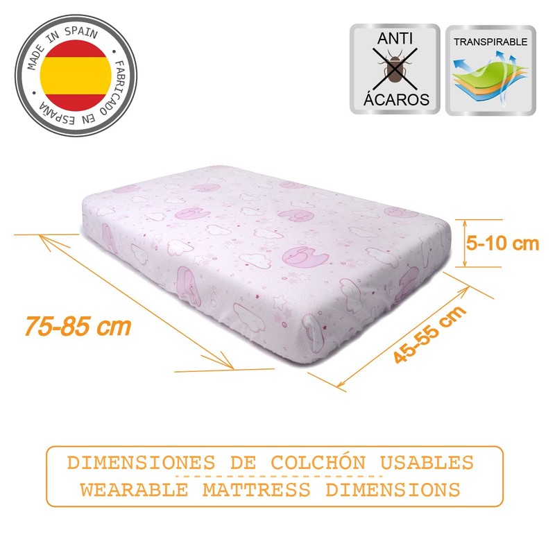 PEKITAS - Mini Crib Elastic Fitted Sheet 50 x 80