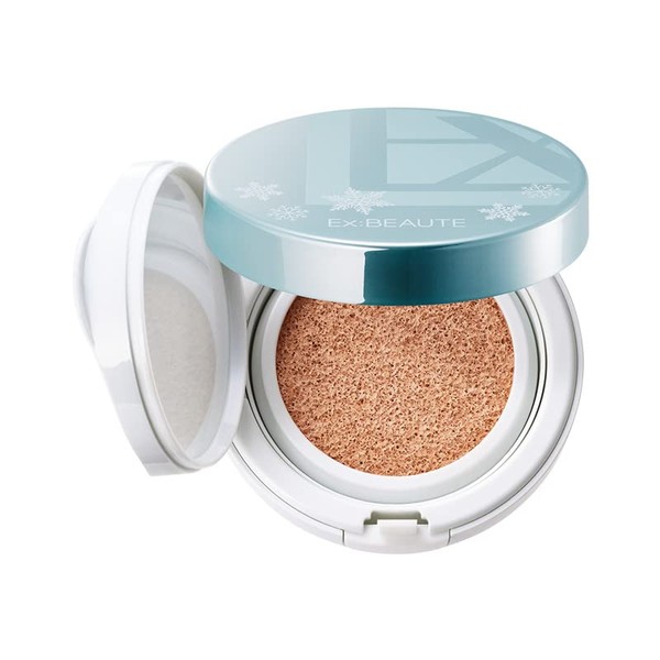 Exbote SPF 50+ Cool, Shiny Skin, Cushion Funde, Made in