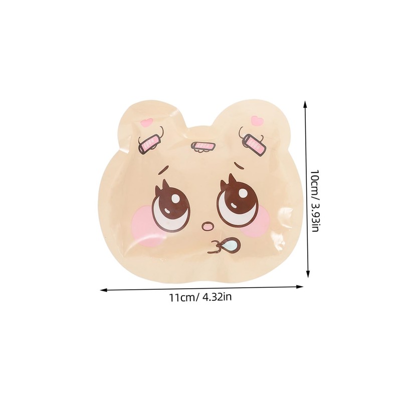 Healeved 4pcs Mini Cartoon Cooling Packs for Food and Drinks