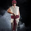 Boyiee Adult Pirate Costume Men Medieval Renaissance Shirt Pirate Bandana