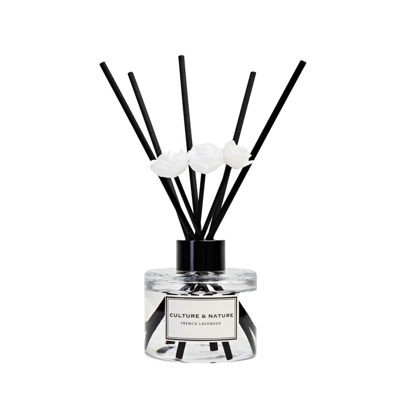 CULTURE & NATURE Reed Diffuser Set 4oz (120ml) French Lavender
