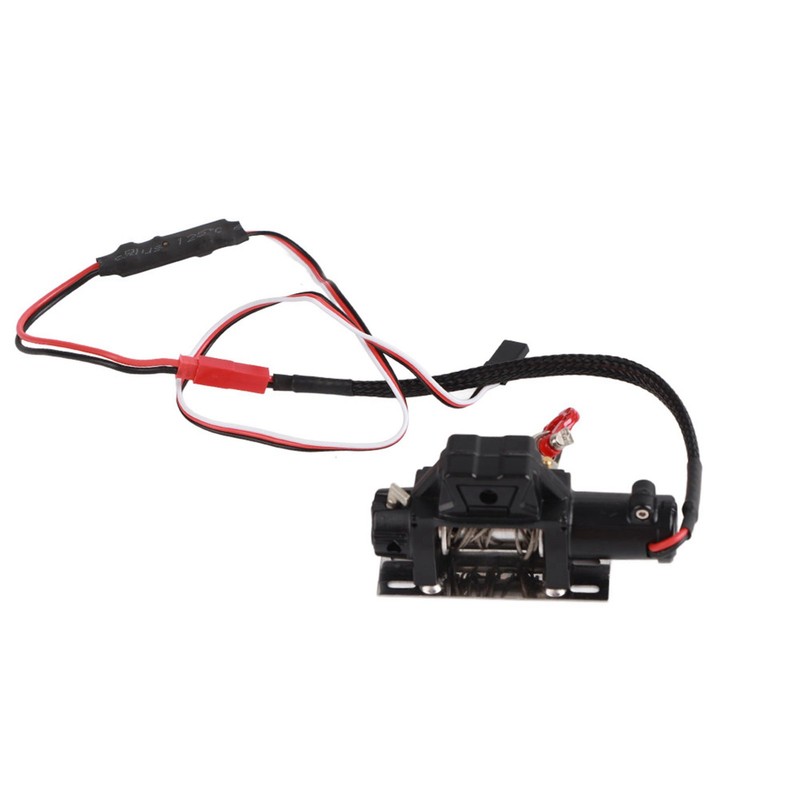 RC Model Winch with Remote Control Controller for TRX4 D90
