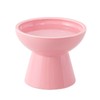 CEEFU Extra Wide Elevated Ceramic Cat Water Bowl - 6.2"