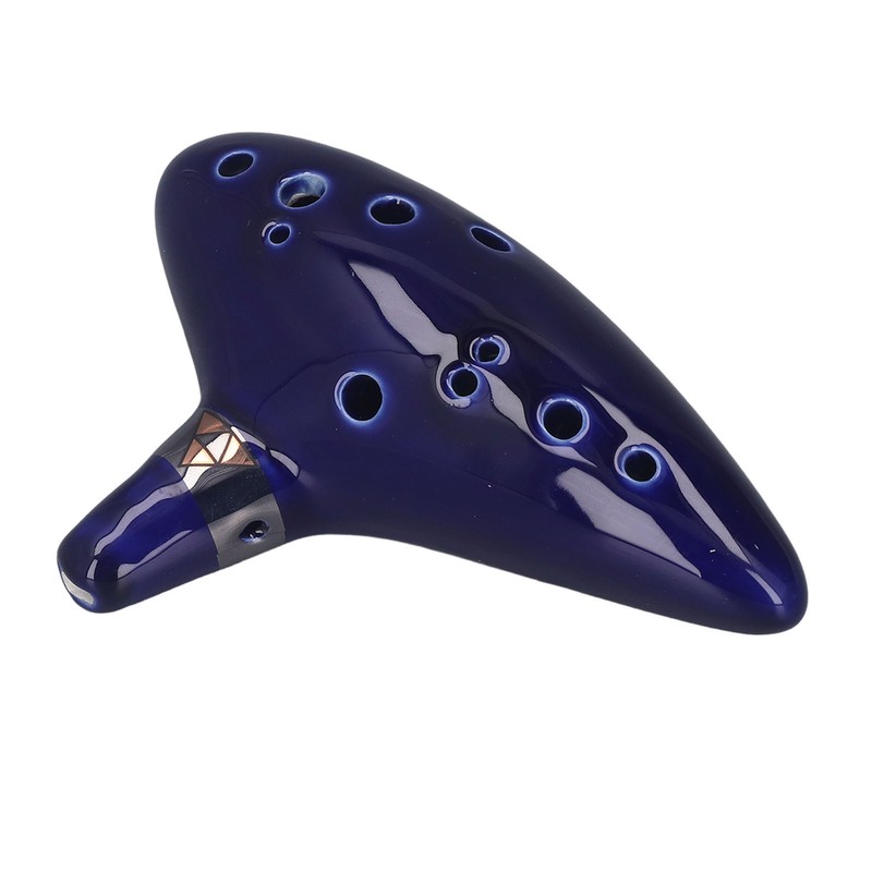 12 Sound Hole Alto C Ocarina Ceramic Ocarina Instrument Kit