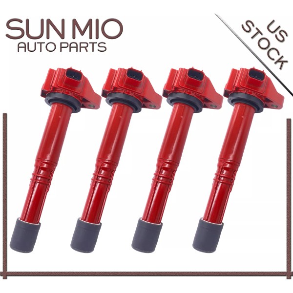 Armxuts 4Pcs Ignition Coils For Honda Accord 2013-2017 CR-V 2015-2018
