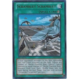 YU-GI-OH! - Scramble!! Scramble!! (LTGY-EN061) - Lord of The Tachyon Galaxy - Unlimited Edition - Ultimate Rare