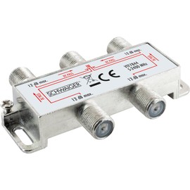 VTF7844 531 SCHWAIGER 4-fach Verteiler (12 dB)