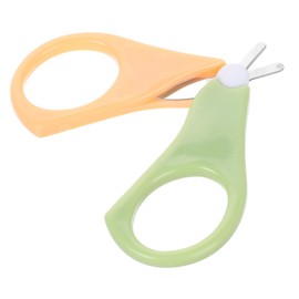 Kisangel Stainless Steel Nail Scissors for Boy Girl Rounded Edge Safety Design Durable Precise Trimming for Boy Girl School Supplies