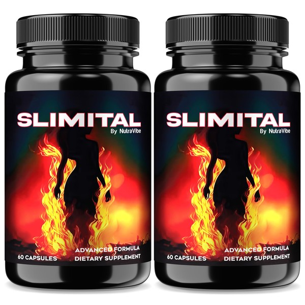 NutraVibe (2 Pack) Slimital – Clean Daily Formula with Premium
