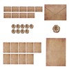 Letter Set Antique Parchment (Brown, All in One)