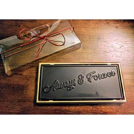 Valentine's Chocolate Bars - 3 Pack Set Dark Chocolate