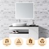 Koynsle Peel and Stick Backsplash Tile Waterproof Removable PVC Wall