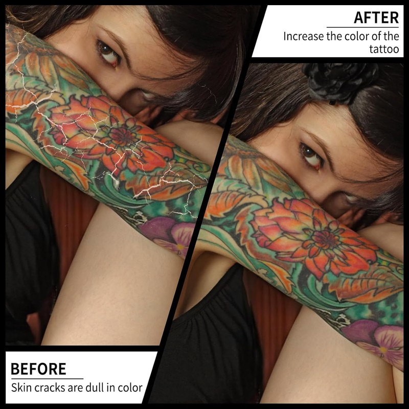 Tattoo Aftercare Butter Balm,Natural Organic Tattoo Cream Moisturizer for Old