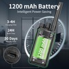 Maycall MC-528 6 Pack Walkie Talkies with Earpiece, Portable FRS