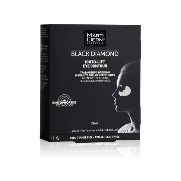 Martiderm Black Diamond Ionto-Lift Eye Contour 4 ml x 2 patches + Gel 4 ml