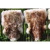Stracciatella Lambskin 110-120 cm Real Merino Sheepskin Cuddly Soft Carpet
