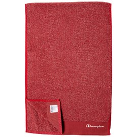 Champion 5065008800 Sports Towel, Approx. 13.4 x 43.3 inches (34 x 110 cm), Major Logo, Red