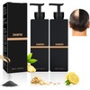 2PCS Champú Anticaída，Reduce la caída del cabello，tratamiento Reparador Capilar, Para