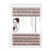 Bodermincer 231 Clusters D Curl Dark Brown/Black Individual Eyelash Extension