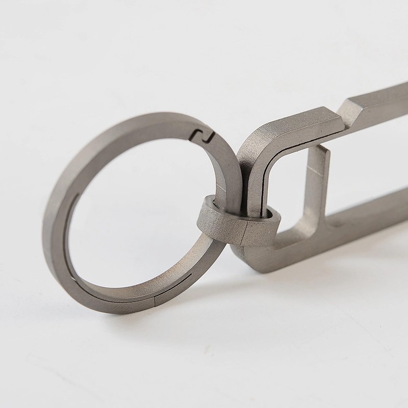 Keychain Carabiner Clips, Titanium Alloy Key Ring Key Ring Key