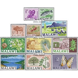 Malawi 41-51 (complete.issue.) unmounted mint/never hinged ** MNH 1966 Locals Motives (Stamps for collectors) plants/mushrooms