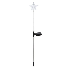 Solar Powered 6LED Light Outdoor Indoor Colorful Lamp for Garden Yard Lawn DecorationStar