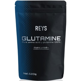 REYS レイズ グルタミン パウダー 520g 山澤礼明 監修【使用目安 約104回分】L-グルタミン 100%使用