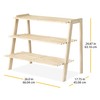 Whitmor 3-Tier Wood Shoe Shelves