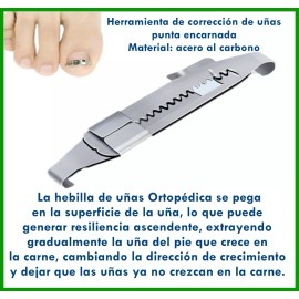 INVDISA Par De Corrector De Uñas Encarnadas - N U E V O