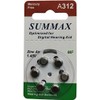 Summax New Hearing Aid Batteries Size A312 312A Za312 312