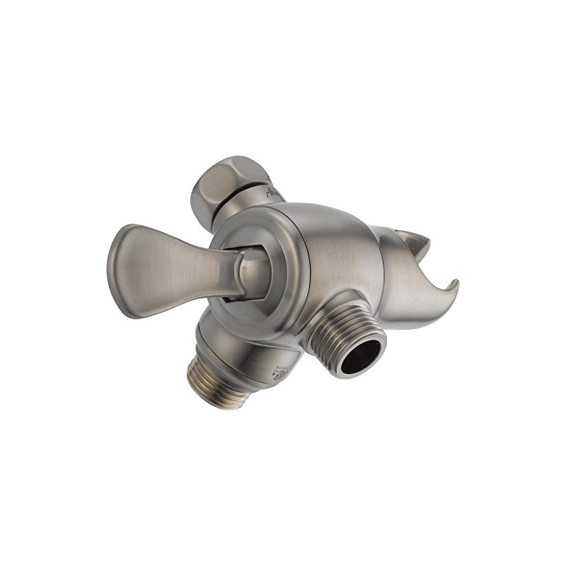 Delta Faucet U4920-SS-PK 3-Way Shower Arm Diverter with Handshower Mount,