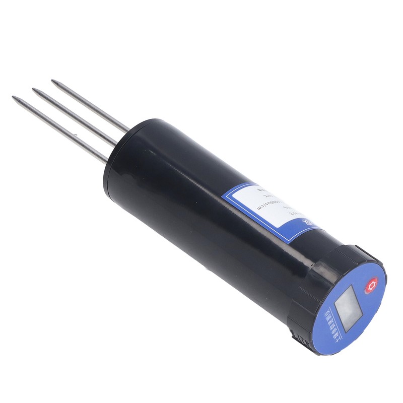Soil Temperature Humidity Conductivity Sensor with LCD Display Quick Response