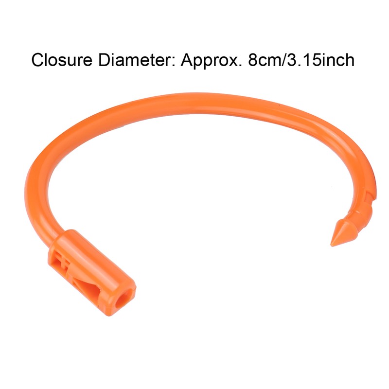 10PCS Plastic Lightweight Good Elasticity Farm Bull Nose Ring Accessory